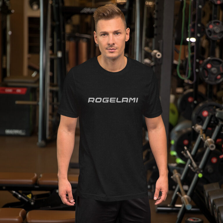 Black Rogelami unisex T-shirt