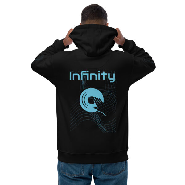 infinity hoodie – neonwave edition by rogelami | music is my medicine