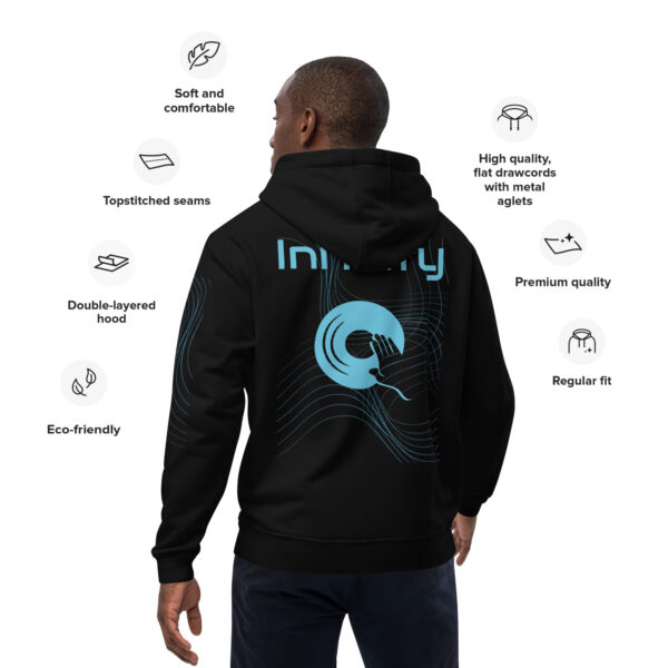 infinity hoodie – neonwave edition by rogelami | music is my medicine