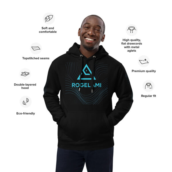 infinity hoodie – neonwave edition by rogelami | music is my medicine