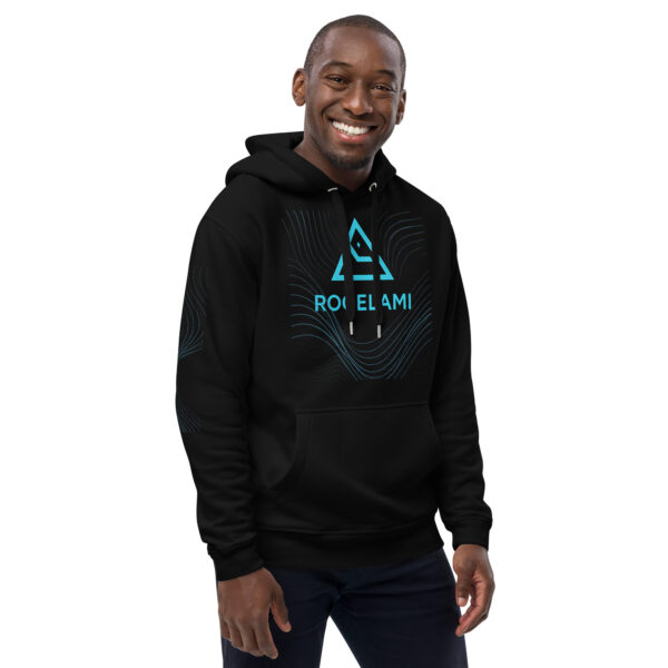 infinity hoodie – neonwave edition by rogelami | music is my medicine