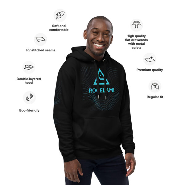 infinity hoodie – neonwave edition by rogelami | music is my medicine